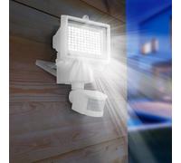 Lumisky Projecteurs solaires COOPER WHITE – Lot de 2, 1000 lm LED blanc, panneau déporté, détecteur