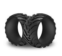 2 protections de roue XL amélioration de la traction pour Worx Landroid | pour roue avant Worx Landroid réglage de profil robuste pour les modèles de roues S300 M500 M700 L800 L1000
