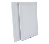 2 Puits de Lumiere LED 30x20cm, 6w avec Detecteur