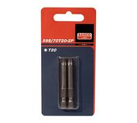 2 Puntas 1/4" Torx40 70Mm