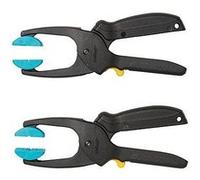 wolfcraft 3453000 - Quickfix S-Mini - Lot de 2 Pinces