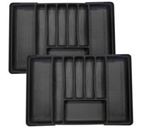 Rosenstein & Söhne 2 rangements à couverts extensibles pour tiroirs 59 x 42 x 5,5 cm