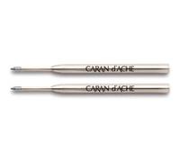 2 Recharges - Cartouche - Stylo À Bille - Goliath - Caran D'ache - Noir - Pointe M