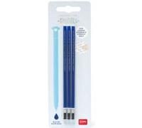 Légami Recharges stylo gel Lovely Friends - Lot de 2