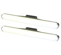 Lunartec 2 réglettes LED 260 lm orientables et rechargeables - 35 cm