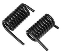 2 ressorts de torsion pour couvercle supérieur, gauche et droite, dimensions 22x42 mm