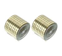 2 Rouleaux Autocollant Miroir en Verre Mosaïque