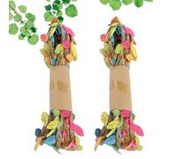 2 Rouleaux Corde Décorative en Jute Imitation Feuilles pour | Couper Librement, Réutilisable, Accessoire DIY pour Mode et Bijoux, Rouleau Pratique