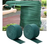 2 rouleaux de 20 m de film de protection pour arbres, bande de protection pour arbres, protection pour troncs résistante à l'hiver, bande de protection pour plantes résistante à l'hiver, bande anti-ge