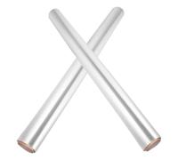 2 Rouleaux Film D’emballage Transparent, Rouleau Opp | Affichage Net du Contenu, Surface Lisse, Usage Fleuriste et Paniers Présents, Rouleaux