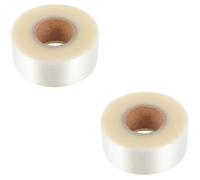 2 Rouleaux Protège-étiquettes Transparents en PVC | 1 Rouleau, Facile à Scanner, Anti-taches et Anti-curling, pour Écoles et Boutiques