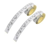 2 rouleaux Règle Adhésive de Mesure 101cm, Échelle et métrique | ABS Imperméable, Graduations Lisibles, Adhérence Stable, à Découper pour Établi, Équipements de Menuiserie