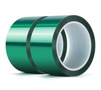 2 Rouleaux Ruban Résine Époxy 50mmx45m Résistant Chaleur Sans Résidu