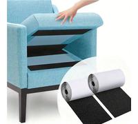 2 rouleaux/set 100 cm/200 cm Ruban adhésif double face ultra-résistant, bandes auto-adhésives en nylon, convient pour les coussins de canapé, rideaux, écrans, tapis de voiture, etc. Adhésif pour la ma