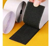 2 rouleaux/set Ruban auto-agrippant adhésif puissant 1M, comprenant 1 rouleau de crochets et 1 rouleau de boucles, crochet et boucle en nylon minimaliste auto-adhésif, convient pour les coussins de ca