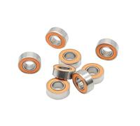 2 roulements hybrides céramique SMR115-2RS - 5 x 11 x 4 mm ABEC-7, en acier inoxydable, lubrification à sec for moulinets de pêche