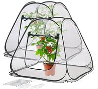 Royal Gardineer 2 serres pop-up compactes transparentes