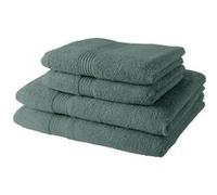 Today - Lot de 2 serviettes 50x90 + 2 draps de bain 70x130 - 100% coton - Celadon