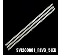 2 set-6 pcs Bande de rétroéclairage LED Proline Bravis Changhong, 5 lumières, 28 pouces, M10, 28C2000B, H280B7100C, SVJ280A01, REV3, 130402, Nouveau ""Nipseyteko