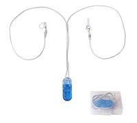 2 Set anti-perte de l'appareil auditif clip lanyard maintien de sécurité avec 7mm et 9mm boucles en silicone et boîtier de stockage