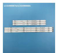2 set Nouveau Kit 6 pièces bande de rétroéclairage LED L-G 43UJ6300 43UK6300PUE LC43490087A LC43490088A LC43490077A LC43490078A SSC _ 43UJ63 _ A ""Nipseyteko