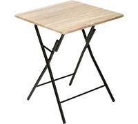 2 sièges Table pliante 60x60 Beige Five