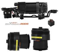 2 soufflets arriššre + compresseur + bloc de vannes pour BMW X5 F15, F85, X6 F16, F86