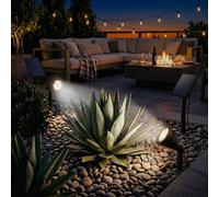 2 spot solaire projecteur spiky away 200