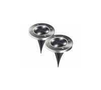 Lunartec 2 spots solaires 200 lm avec piquet
