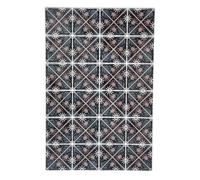 - 2 stickers Mosaic 20 x 30 cm - Noir - Caro