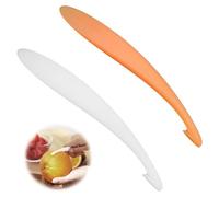 2 Stück Plastique Rrange Peeling Machine, Éplucheur Orange de Agrumes Efficace pour Éplucheur les Oranges et Autres Agrumes, Outil Pratique d'Épluche Orange pour la Cuisine et le Quotidien