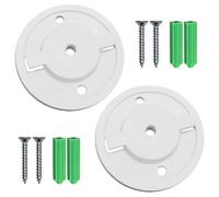 2 Support mural caméra TP-Link Tapo blanc 56mm + Vis support caméra surveillance Tapo accessoire Cuneary