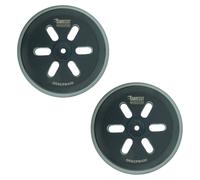 2 supports de disque abrasif de 150 mm, 6 trous, qualité professionnelle