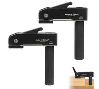 2 supports de roulements, pinces de serrage pour établi, plaque perforée de 20 mm