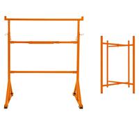 2 supports de travail et 3 supports pour planches à mortier, hauteur 750 mm