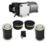 2 suspensions pneumatiques arriššre + compresseur pour BMW X5 E70, X6 E71, E72 37206859714