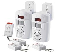2 systèmes dalarme avec détecteur de mouvement PIR [VisorTech]
