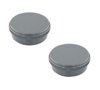 2 Tampons bouchon de visite PVC évacuation - Diamètre 100 mm - jardiboutique