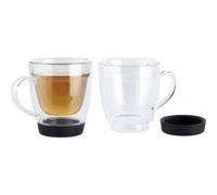 Cucina Dimodena 2 Tasses double paroi avec dessous en silicone