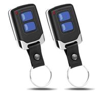2 Télécommande Garage pour Hormann Tubauto Boutons Bleus 868,3MHz | Compatible avec Hormann HSM4-868 HSE2-868 HS4-868 HS(M) 2/4 Telecommande Portail, 2 Canaux