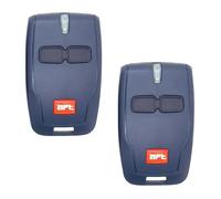 2 télécommandes 433 MHz pour ouvre-porte de garage BFT Mitto 2 télécommande garage 2 canaux compatible MITTO B Electri
