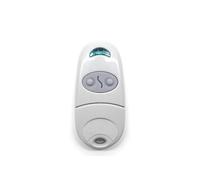 2 Télécommandes Portail 433,92 MHz, Compatibles TOP432EV DE NA, 2 Canaux | Détection ASK, portée 10-30 m, jusqu'à 50 m sans obstacle, porte-clés, pour garage et portail