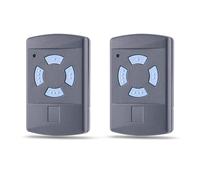 2 Télécommandes pour Porte de Garage Compatibles avec Hormann HSE2 HSM4-868 | Boutons Bleus 868.3MHz Télécommande, 4 Boutons Bouches Bleues Compatible HSM4-868, HSE2-868, HS4-868 et HS1-868