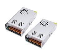 2 transformateurs de tension AC110V / 220V vers DC24V 20A 480W avec interrupteur pour bande LED