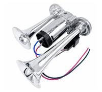 2 trompettes klaxon 600 dB, compresseur universel 12 V, kit sonore haute puissance pour voiture, moto, camion, bateau et train .