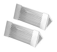 2 Tubes De Fumoir à Granulés En Acier Inoxydabl, Fumoir à Chaud Ou à Froid | 2 Tubes De Fumoir à Granulés En Acier Inoxydabl, Fumoir à Chaud Ou à Froid