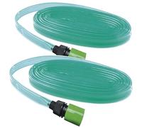 Royal Gardineer 2 tuyaux d'arrosage perforés plats - 15 m