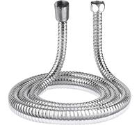 2 UR DOOR Tuyaux de douche - Raccord standard universel et flexible anti-torsion pour une utilisation et un réglage faciles - Matériaux non toxiques et remplacement facile (1 m)