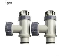 2 Vannes à pour piston Piscine Hors pour sol pour intex Remplacement | Arrêt flux eau pour efficace, ouverture pour facile, fermeture sécurisée, pour idéal maintenance annuelle