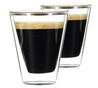 2 Verres Double Paroi Caffeino 8.5 ormioli Rocco